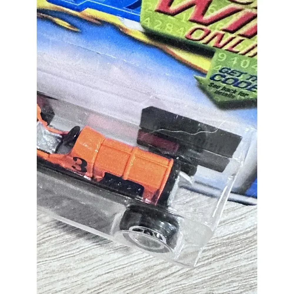 Light Orange Metallic w/ Painted Base 2002 Hot Wheels OLD #3 #134 New H78